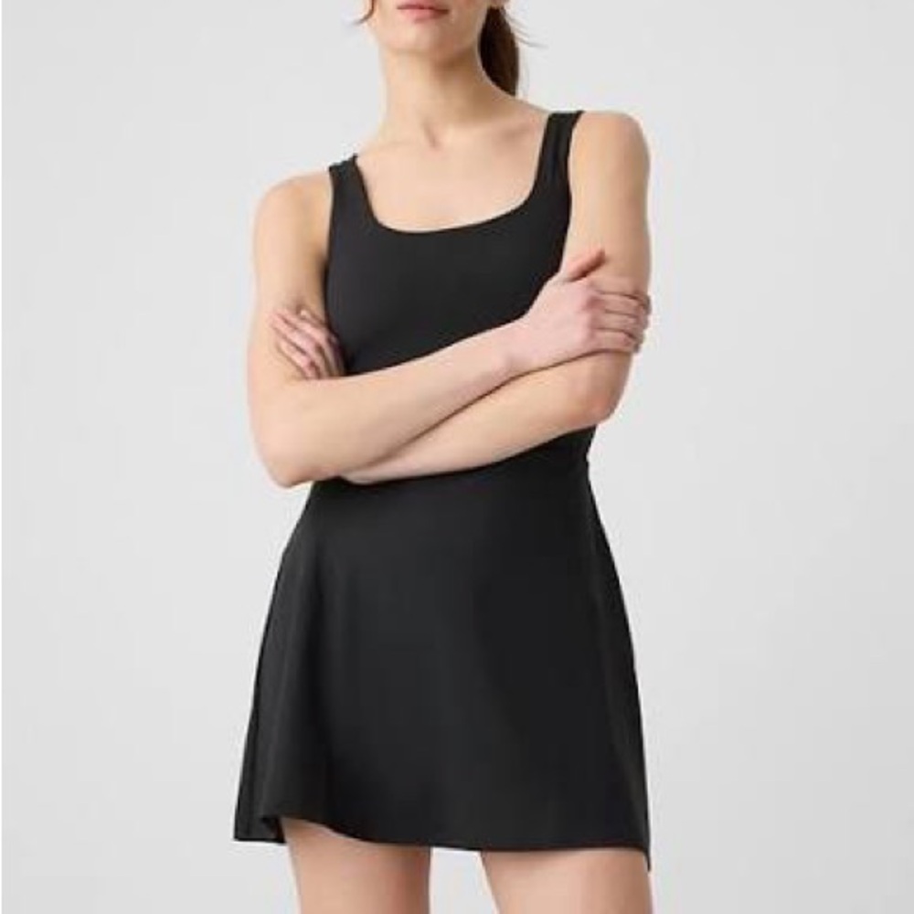 GapFit Studio Scoopneck Mini Dress
